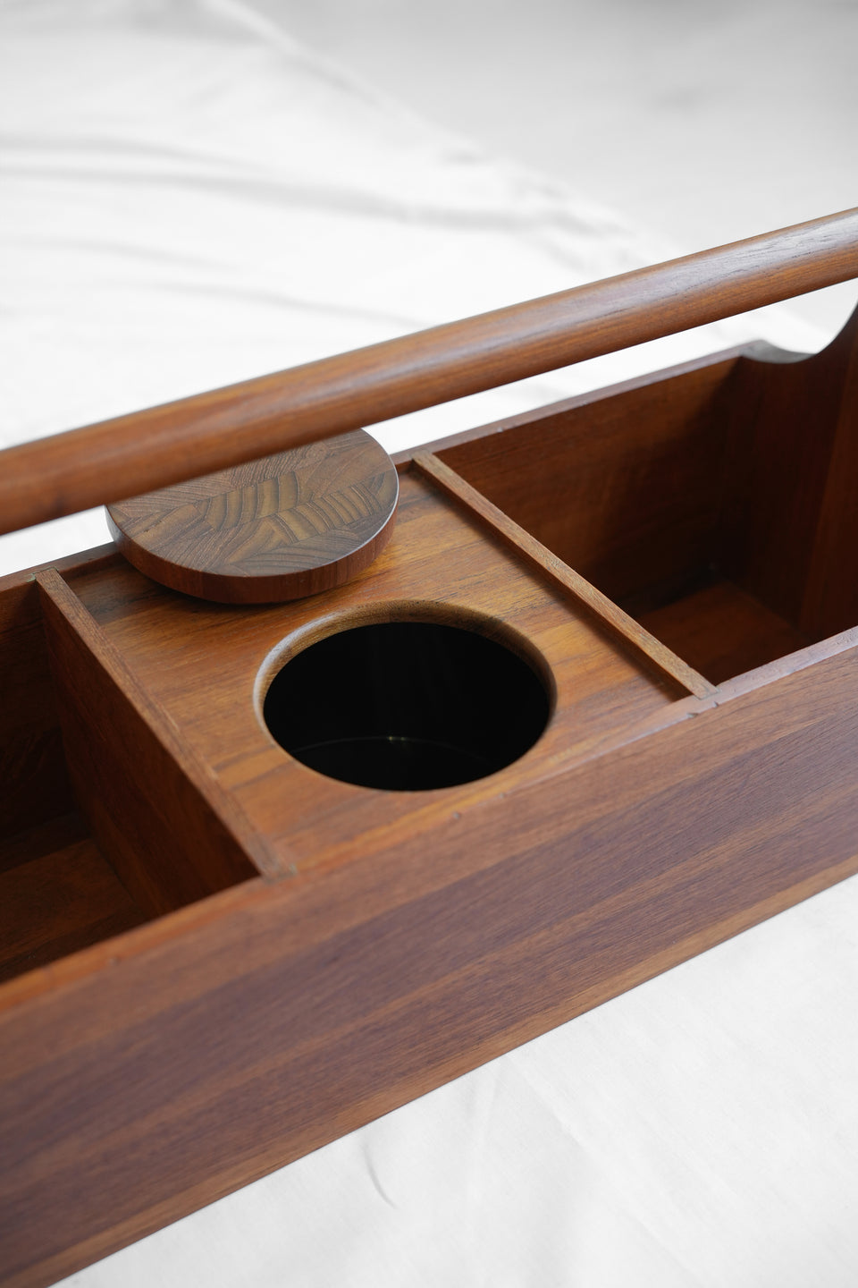 Danish Vintage NISSEN Bar Caddy Teakwood/デンマークヴィンテージ ニッセン バーキャディー チーク材 北欧インテリア