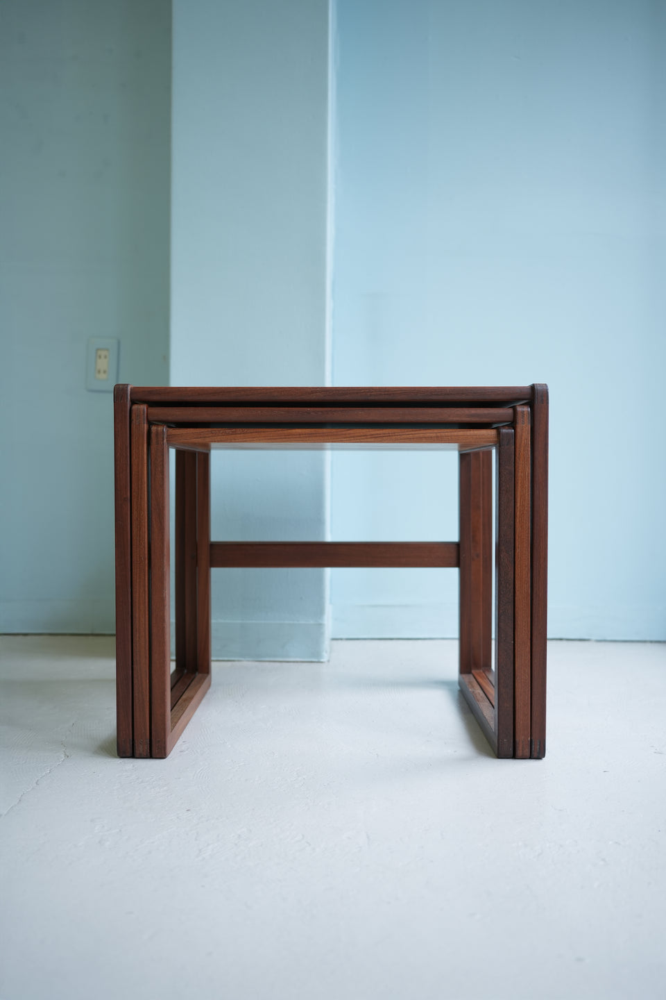 Vintage Nesting Table Teakwood/ヴィンテージ ネストテーブル チーク材 ミッドセンチュリー 北欧デザイン