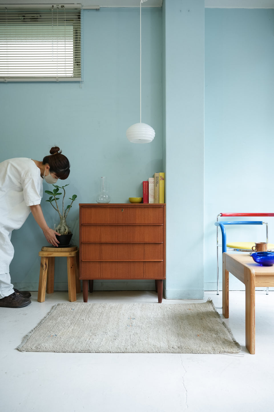 Danish Vintage 4drawer Chest Teakwood/デンマークヴィンテージ 4段チェスト チーク材 北欧家具