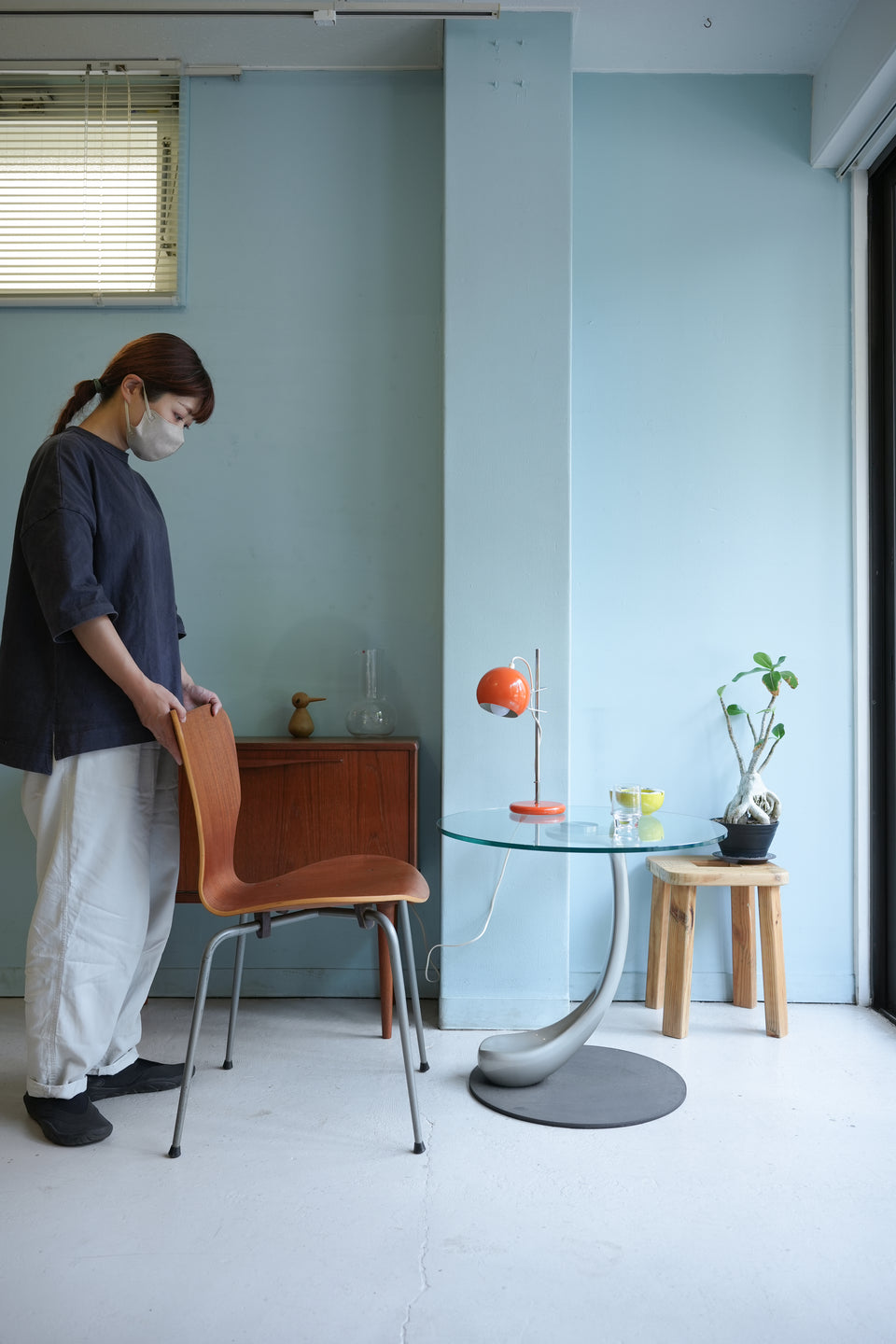 Danish Vintage Abo Randers Ball Table Lamp/デンマークヴィンテージ アボランダース ボールランプ テーブルランプ 照明 北欧インテリア