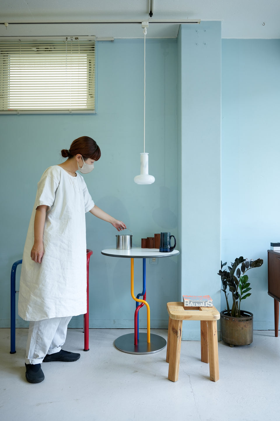 Holmegaard Pendant Light Blues Small Danish Vintage/デンマークヴィンテージ ホルムガード ペンダントライト ブルース シセ・ヴェアナー 北欧インテリア