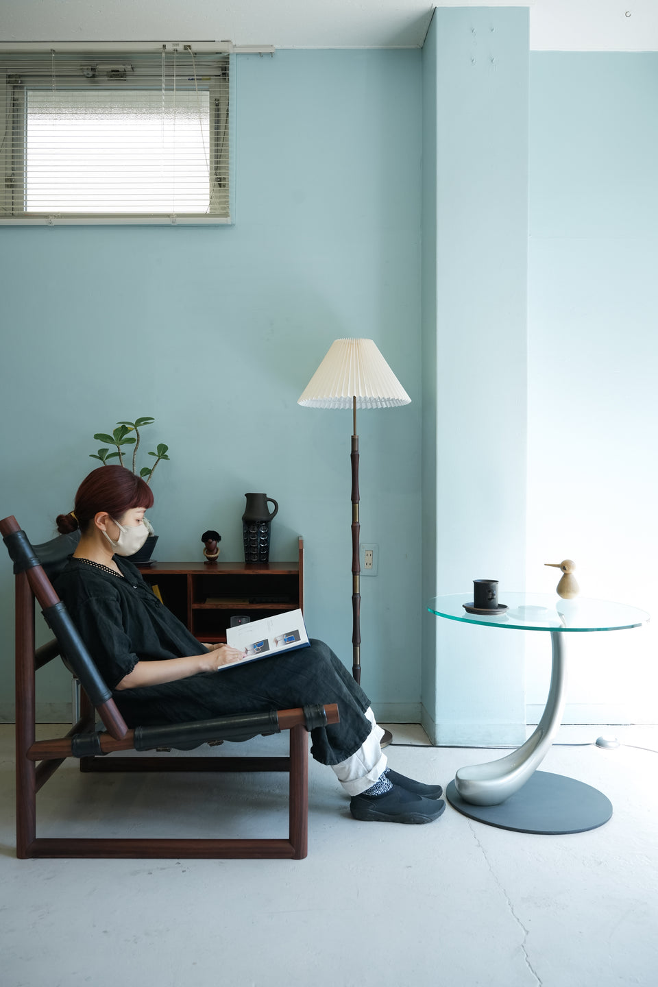 Danish Vintage Rosewood Brass Floor Stand Light/デンマークヴィンテージ フロアスタンドライト ローズウッド材 北欧インテリア