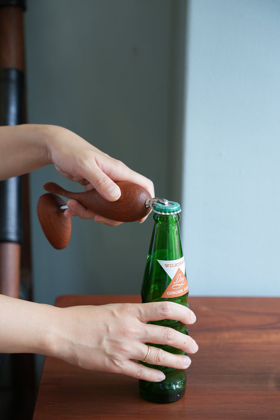 Danish Vintage Teak Bird Bottle Opener/デンマークヴィンテージ チークバード ボトルオープナー 栓抜き 北欧雑貨