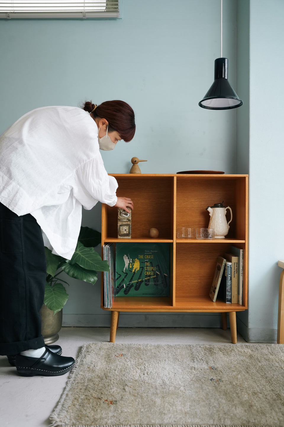 Oakwood Bookcase Danish Vintage/デンマークヴィンテージ ブックケース シェルフ オーク材 北欧家具