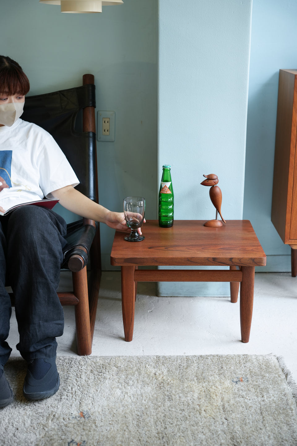 Vintage Teakwood Small Low Table/ヴィンテージ スモールローテーブル チーク材 レトロモダン