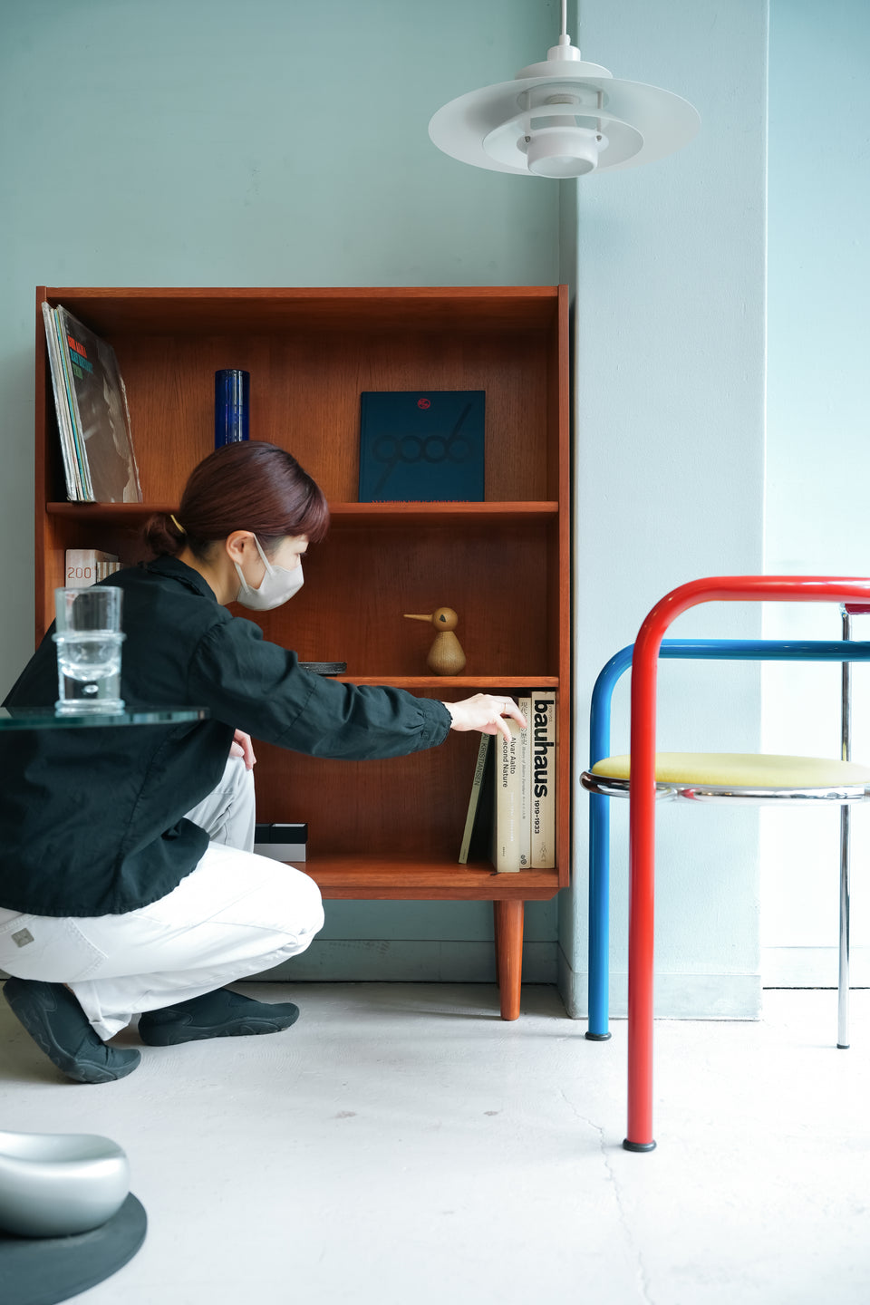 Bookcase Shelf Teakwood Danish Vintage/ブックケース チーク材 本棚 シェルフ デンマークヴィンテージ 北欧家具