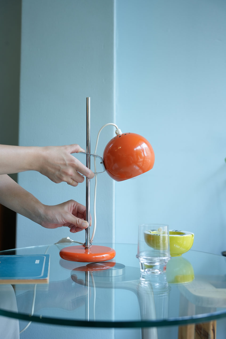 Danish Vintage Abo Randers Ball Table Lamp/デンマークヴィンテージ アボランダース ボールランプ テーブルランプ 照明 北欧インテリア