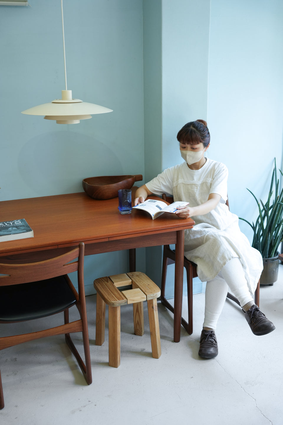 Extension Dining Table Teakwood Danish Vintage/デンマークヴィンテージ エクステンション ダイニングテーブル チーク材 北欧家具