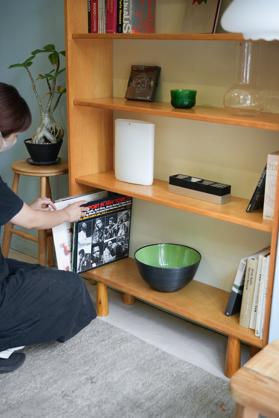 Finnish Vintage Asko Bookcase Anjala Olli Borg/フィンランドヴィンテージ アスコ ブックケース オッリ・ボルグ 本棚 北欧家具