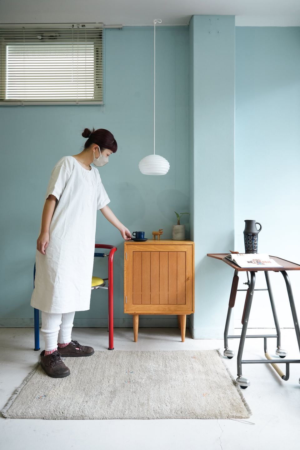 HG Møbler Oakwood Small Cabinet Rud Thygesen & Johnny Sorensen/デンマークヴィンテージ HGモブラー スモールキャビネット オーク材 収納 北欧家具