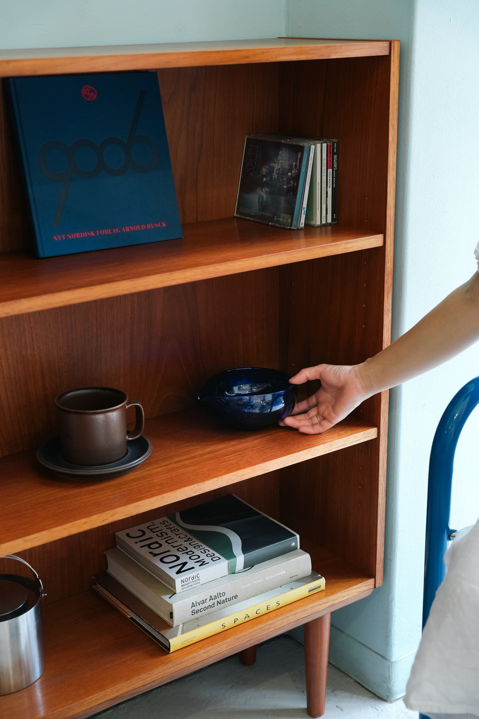 Teakwood Bookcase Danish Vintage/デンマークヴィンテージ ブックケース 本棚 チーク材 北欧家具