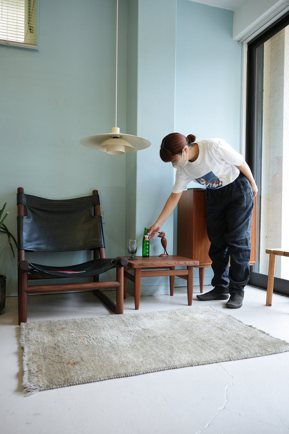 Vintage Teakwood Small Low Table/ヴィンテージ スモールローテーブル チーク材 レトロモダン