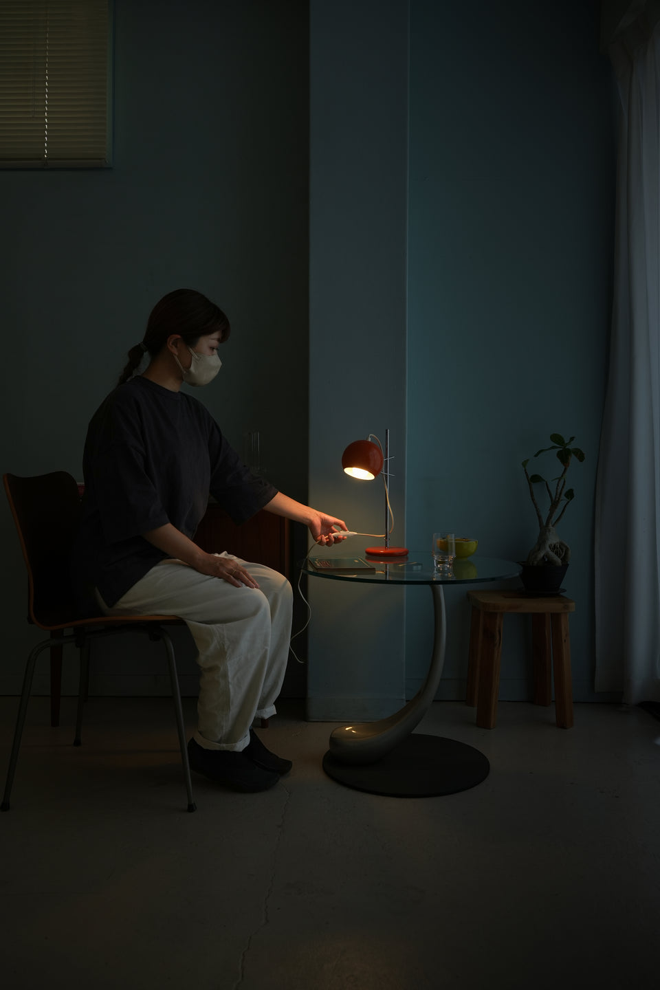 Danish Vintage Abo Randers Ball Table Lamp/デンマークヴィンテージ アボランダース ボールランプ テーブルランプ 照明 北欧インテリア