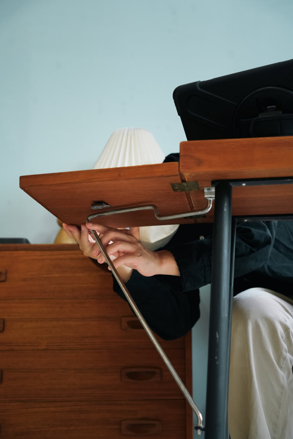 Danish Vintage Butterfly Caster Table/デンマークヴィンテージ バタフライキャスターテーブル 北欧家具