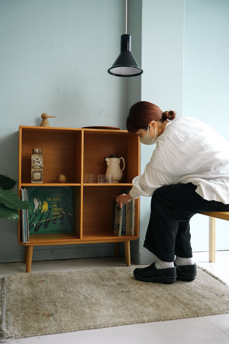 Oakwood Bookcase Danish Vintage/デンマークヴィンテージ ブックケース シェルフ オーク材 北欧家具