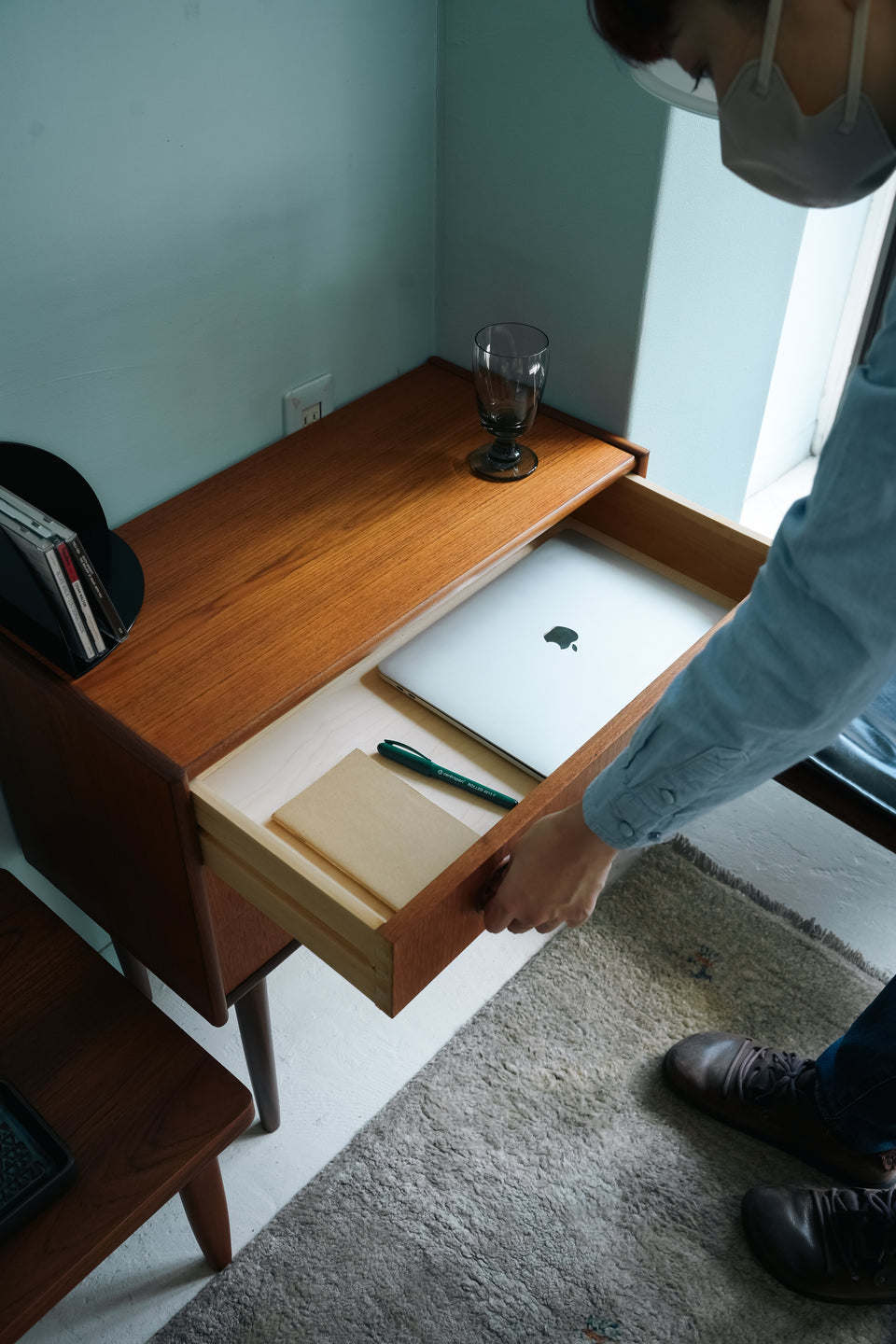 Danish Vintage 3drawer Small Chest/デンマークヴィンテージ スモールチェスト 3段 北欧家具