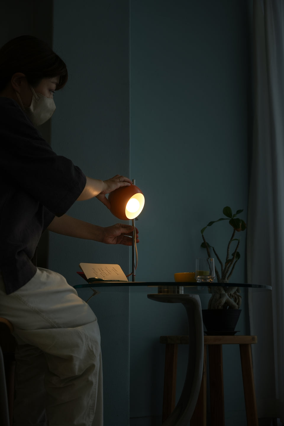 Danish Vintage Abo Randers Ball Table Lamp/デンマークヴィンテージ アボランダース ボールランプ テーブルランプ 照明 北欧インテリア