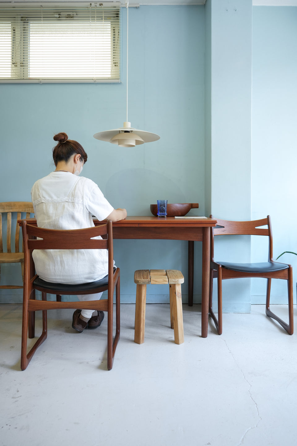 Extension Dining Table Teakwood Danish Vintage/デンマークヴィンテージ エクステンション ダイニングテーブル チーク材 北欧家具