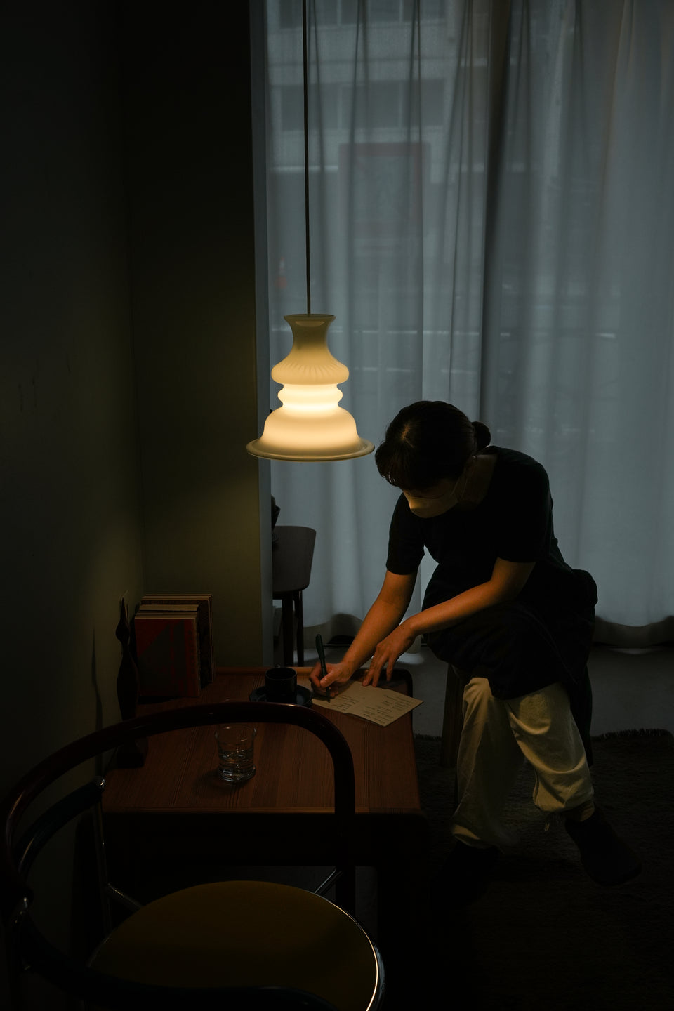 Holmegaard Pendant Light Bibliotek Danish Vintage/ホルムガード ペンダントライト シセ・ヴェアナー ガラス 照明 デンマーク 北欧デザイン