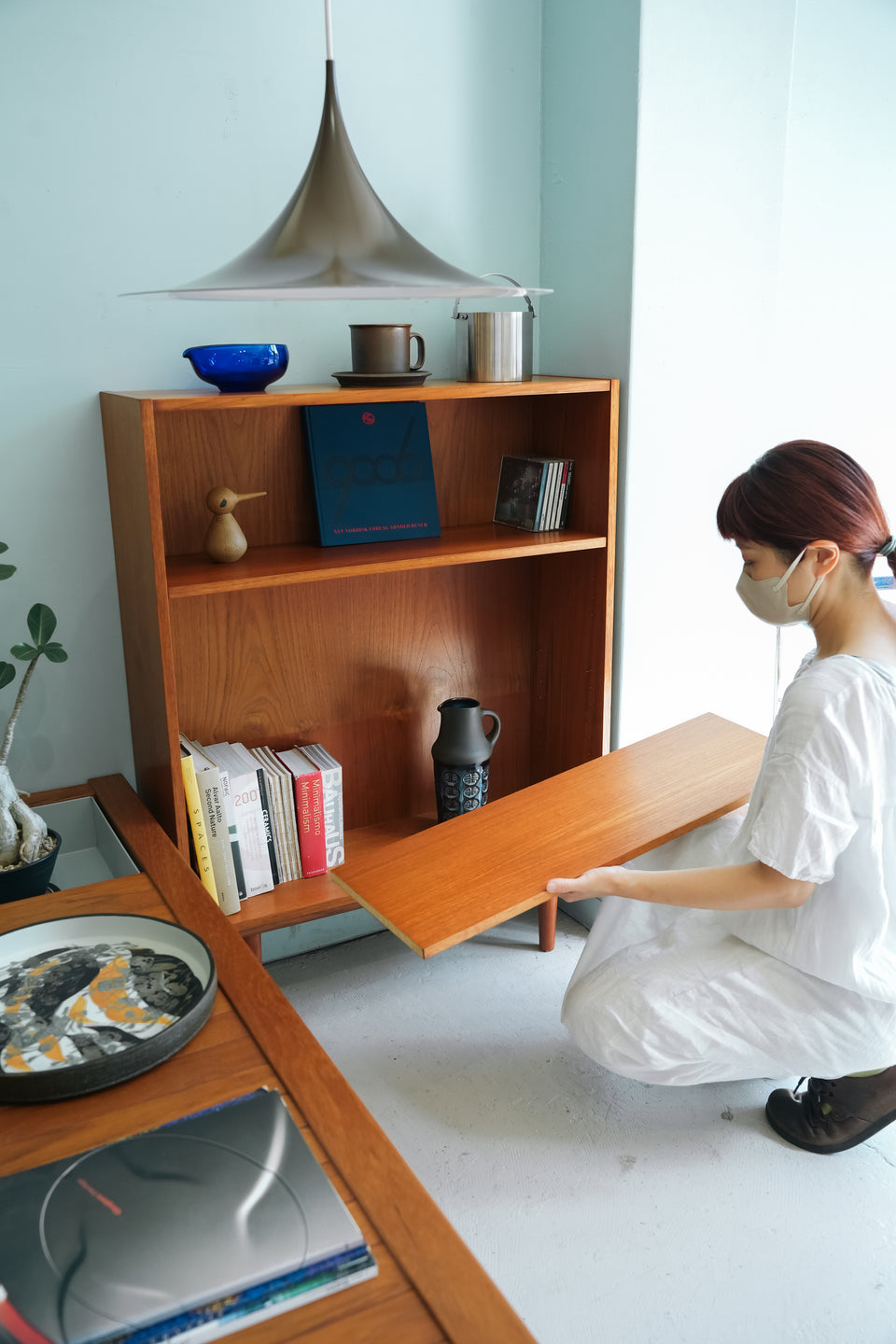 Teakwood Bookcase Danish Vintage/デンマークヴィンテージ ブックケース 本棚 チーク材 北欧家具
