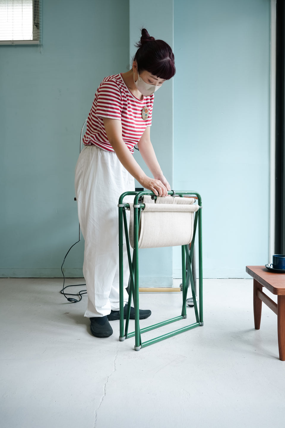 Vintage Folding Chair Danish Design/ヴィンテージ フォールディングチェア 折りたたみ デンマークデザイン 北欧家具