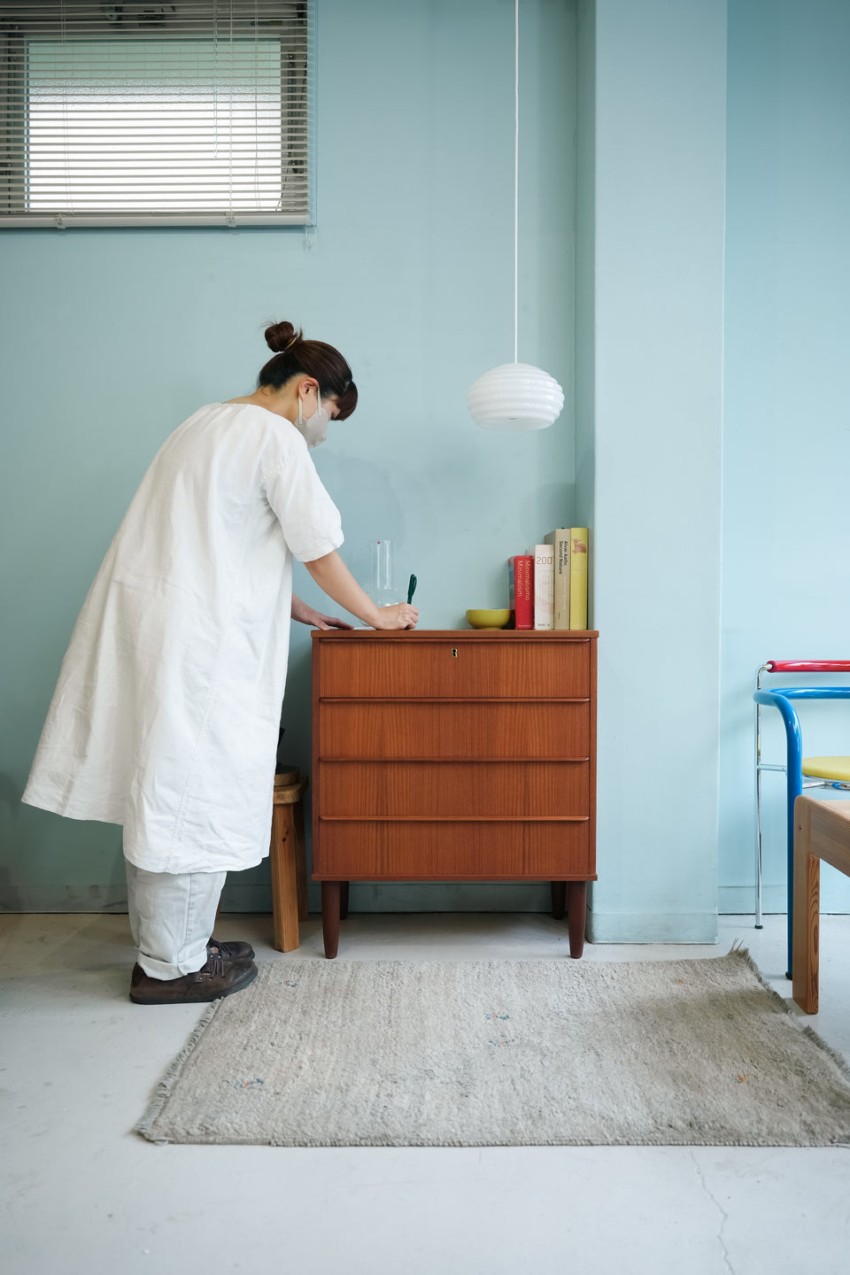 Danish Vintage 4drawer Chest Teakwood/デンマークヴィンテージ 4段チェスト チーク材 北欧家具