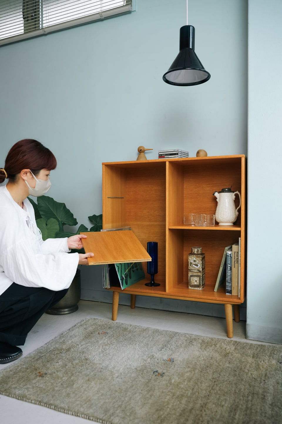 Oakwood Bookcase Danish Vintage/デンマークヴィンテージ ブックケース シェルフ オーク材 北欧家具