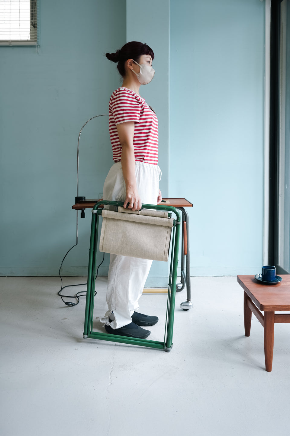 Vintage Folding Chair Danish Design/ヴィンテージ フォールディングチェア 折りたたみ デンマークデザイン 北欧家具