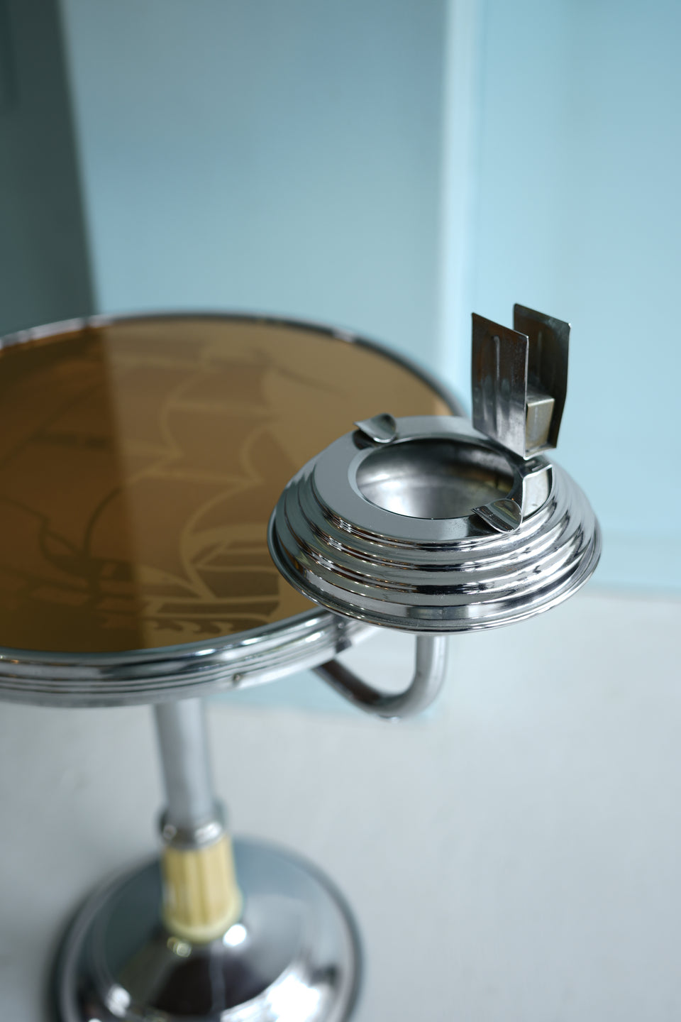 Art Deco Style Vintage Smokers Side Table/アール・デコスタイル ヴィンテージ サイドテーブル