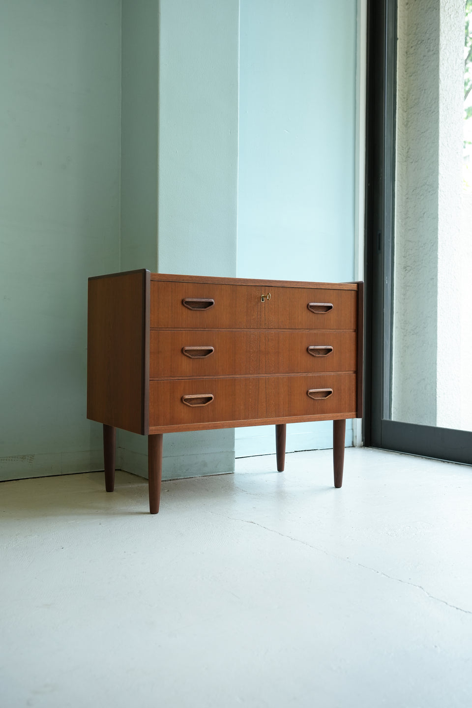 B. Groth Møbelfabrik 3drawer Chest Danish Vintage/デンマークヴィンテージ 3段チェスト 北欧家具