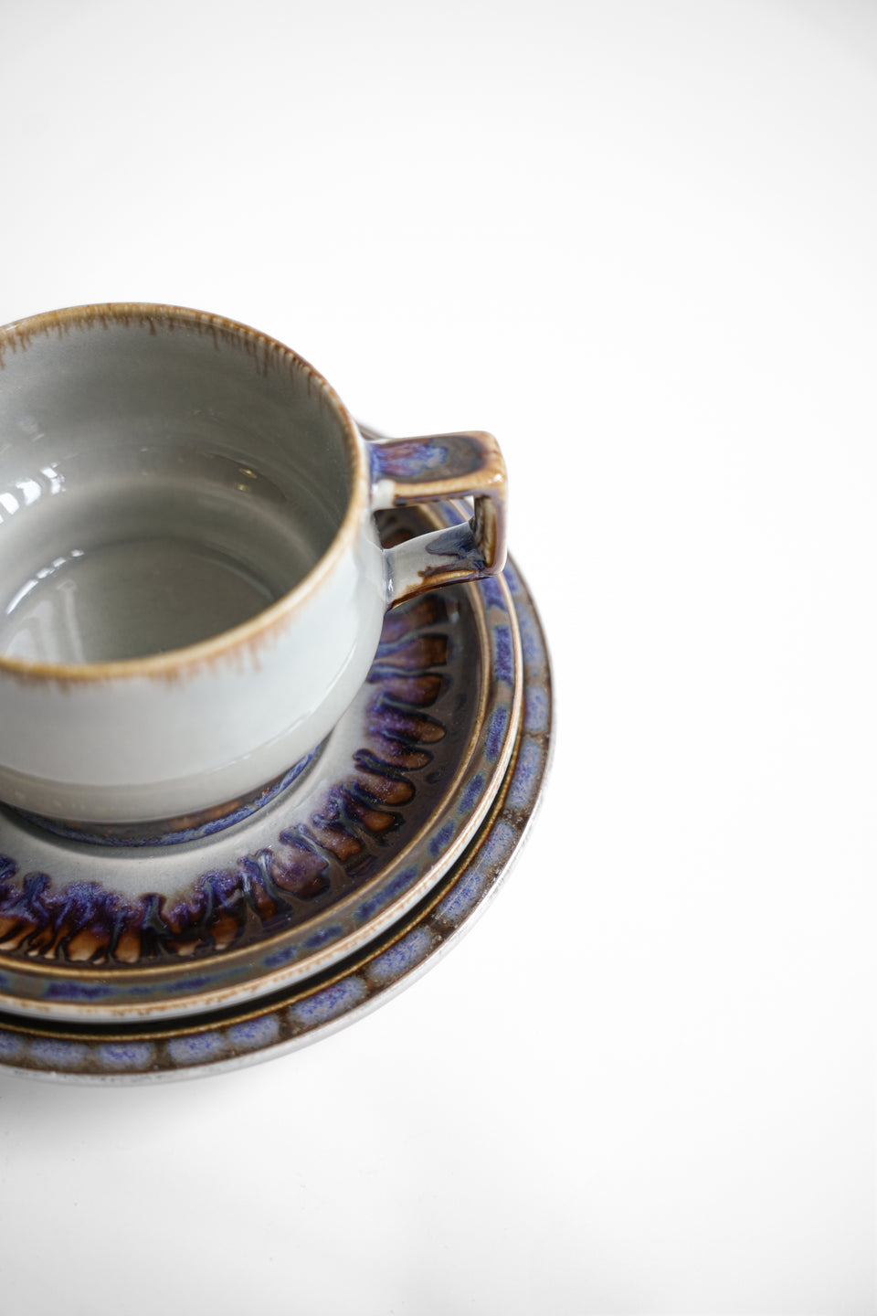 Bing&Grondahl Mexico Teacup and Saucer Plate/ビングオーグレンダール メキシコ ティーカップ&ソーサー プレート 北欧ヴィンテージ食器