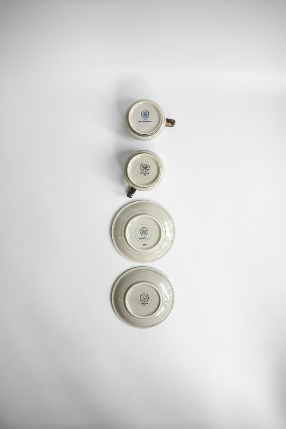 Bing & Grondahl Tema Teacup and Saucer/ビングオーグレンダール ティーマ ティーカップ&ソーサー 北欧ヴィンテージ食器