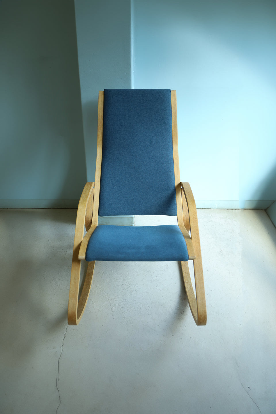 Czech Vintage Ludvik Volak Rocking Chair Drevopodnik Holesov/チェコヴィンテージ ロッキングチェア ルドヴィク・ヴォラック 北欧家具