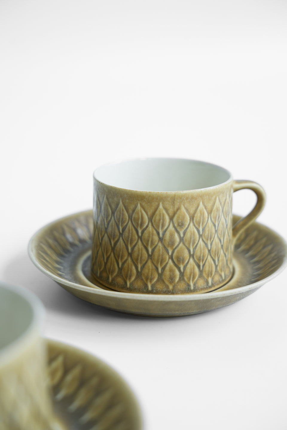 Coffee Cup and Saucer Plate Jens H.Quistgaard Relief/カップ&ソーサー イェンス・クイストゴー レリーフ 北欧ヴィンテージ食器