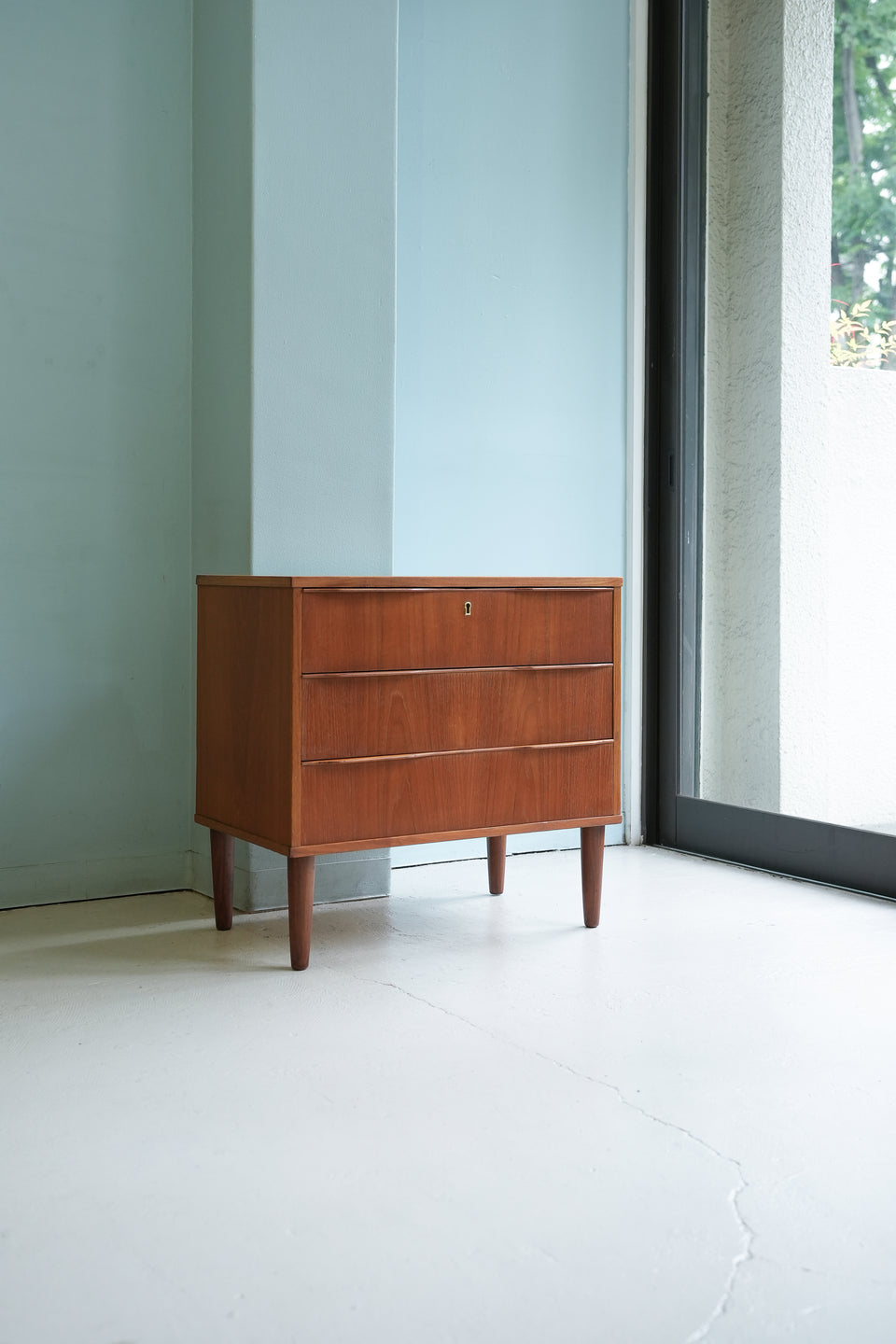 Danish Vintage 3drawer Chest/デンマークヴィンテージ 3段チェスト 収納 北欧家具
