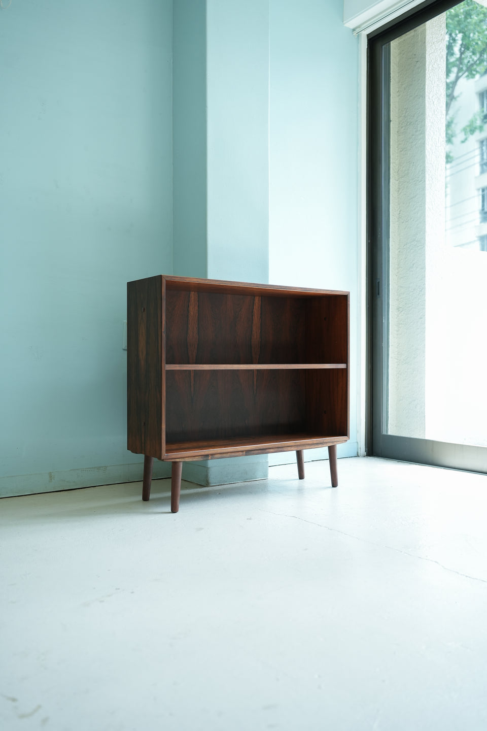 Danish Vintage Hjørnebo Møbelfabrik Small Bookcase Rosewood/デンマークヴィンテージ ローズウッド ブックケース 本棚 北欧家具