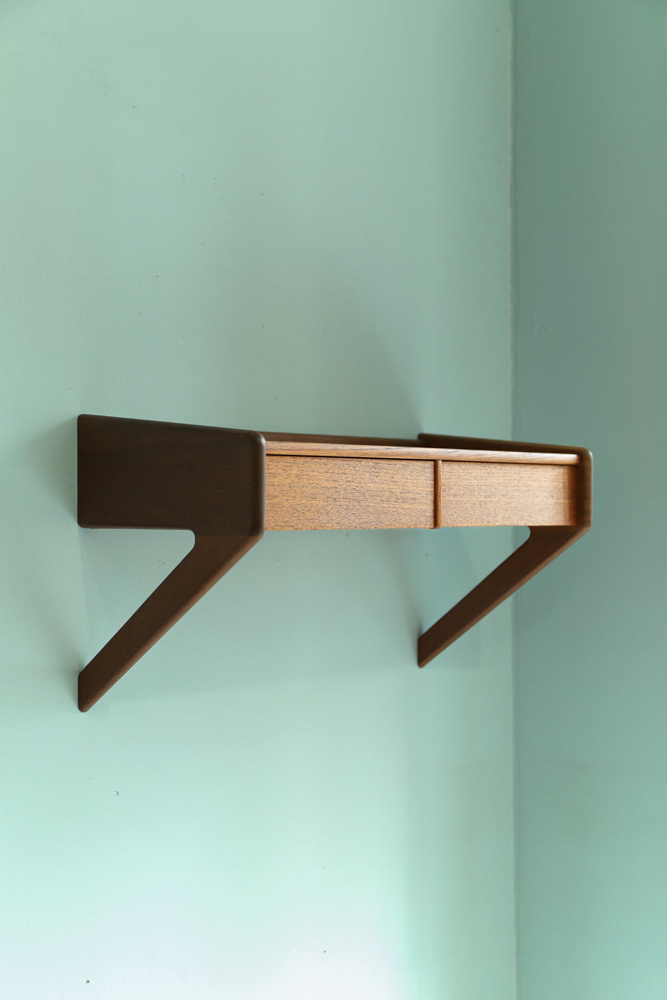 Danish Vintage Ølholm Møbelfabrik Wall Shelf Sigfred Omann/デンマークヴィンテージ ウォールシェルフ 壁掛け 北欧インテリア