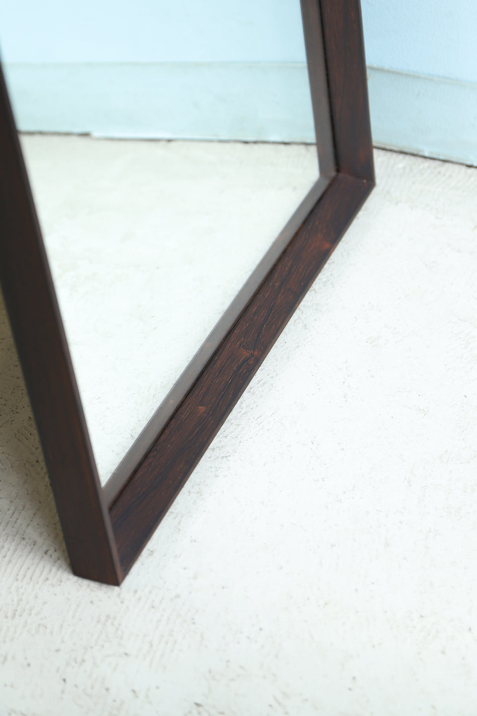Danish Vintage Rosewood Frame Wall Mirror/デンマークヴィンテージ ウォールミラー 姿見 ローズウッド材 北欧インテリア