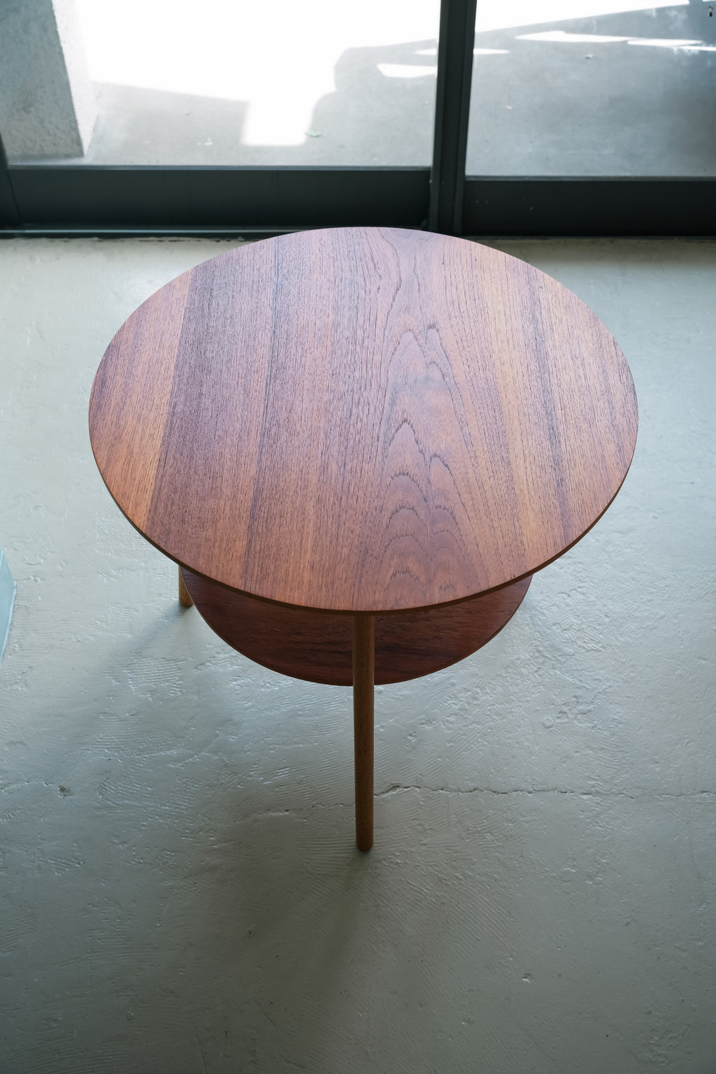 デンマークヴィンテージ ラウンドサイドテーブル/Danish Vintage Round