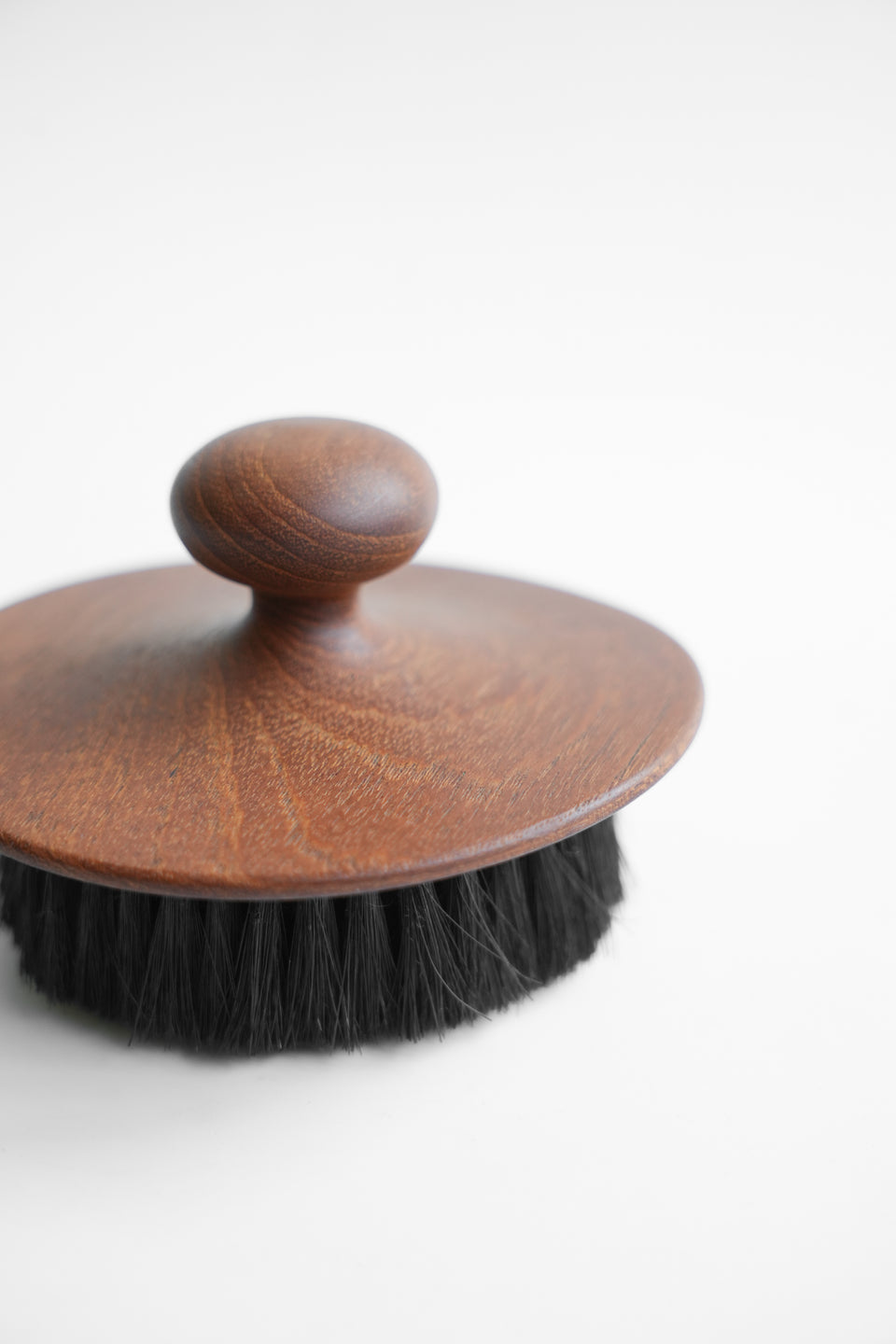 Danish Vintage Teak Pot and with Brush/デンマークヴィンテージ ポット 蓋付きボウル ブラシ チーク材 北欧インテリア