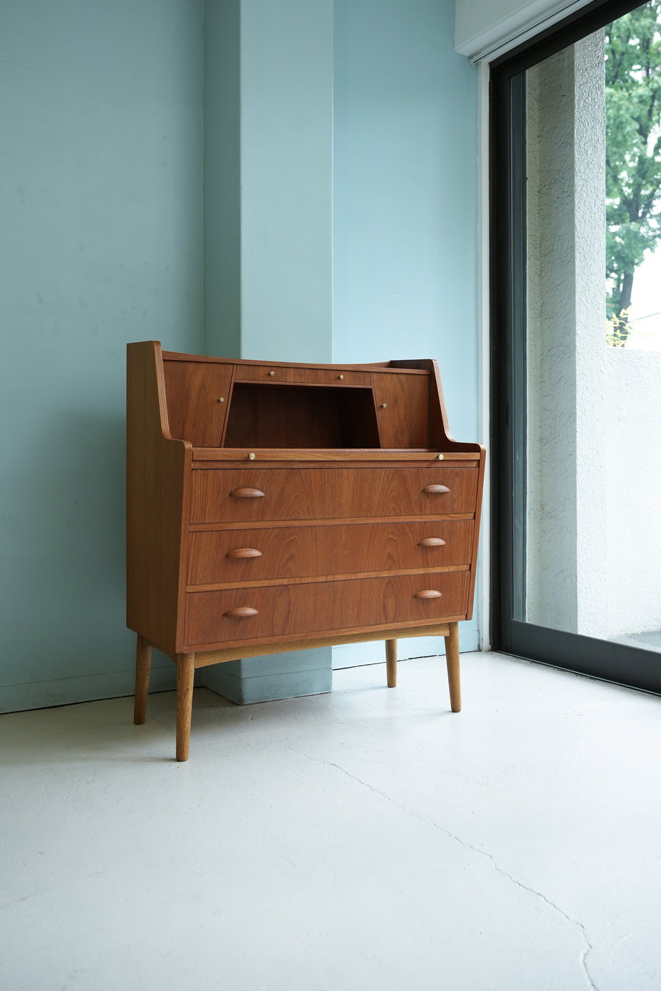 Danish Vintage Bjerringbro Stolefabrik Writing Bureau/デンマークヴィンテージ ライティングビューロー 北欧家具