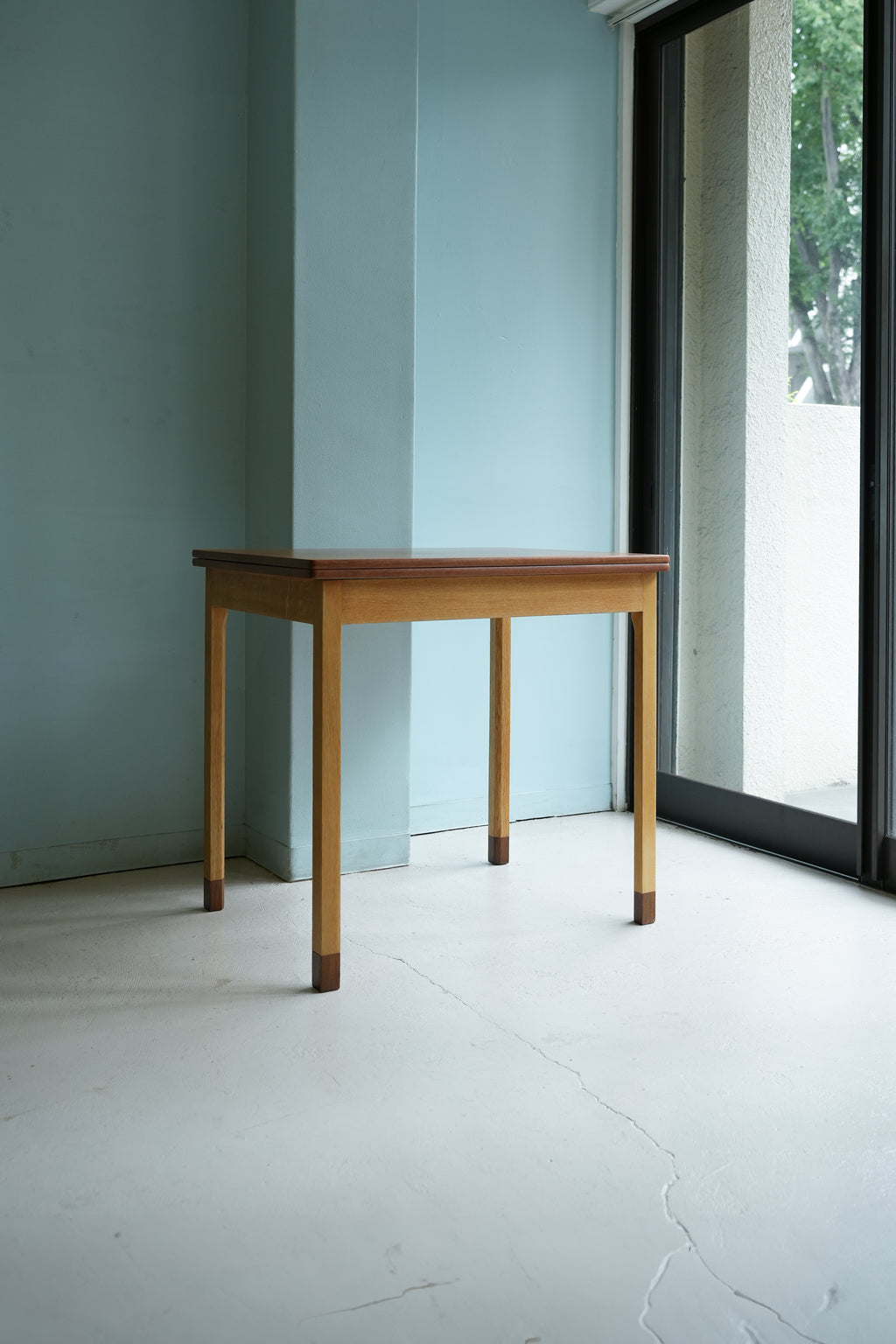 デンマークヴィンテージ 折りたたみゲームテーブル 北欧家具/Danish