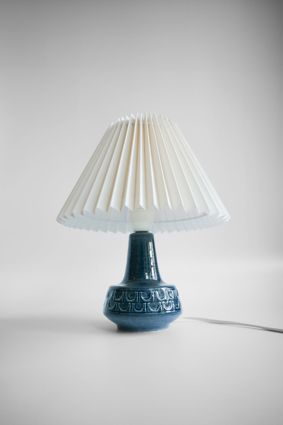 Danish Vintage Søholm Table Lamp Model 1217/テーブルランプ スーホルム ブルー デンマークヴィンテージ 照明 北欧インテリア