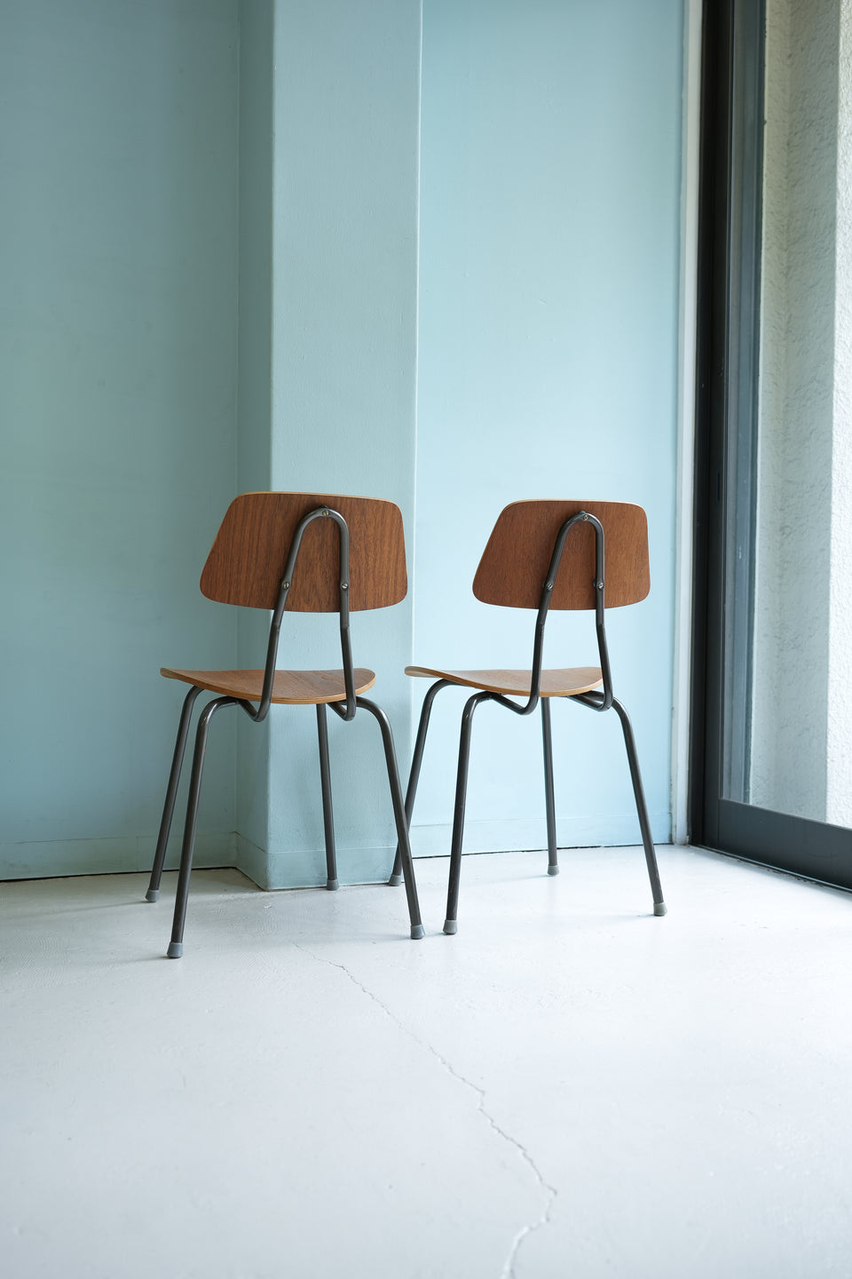 Danish Vintage Stacking Teak Plywood Chair/デンマークヴィンテージ スタッキング プライウッドチェア 椅子 北欧家具