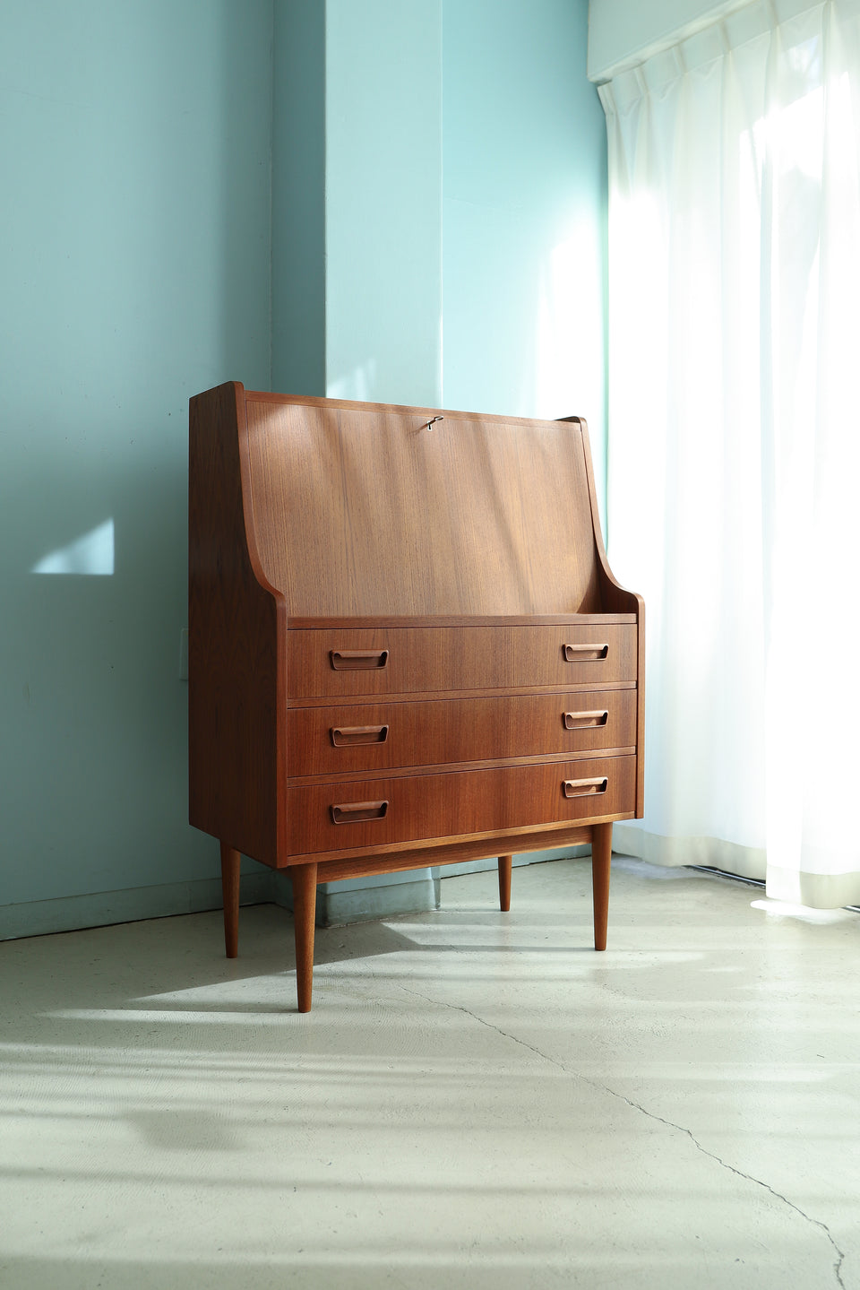 Danish Vintage Writing Bureau Gunnar Nielsen Tibergaard/デンマークヴィンテージ ライティングビューロー 北欧家具