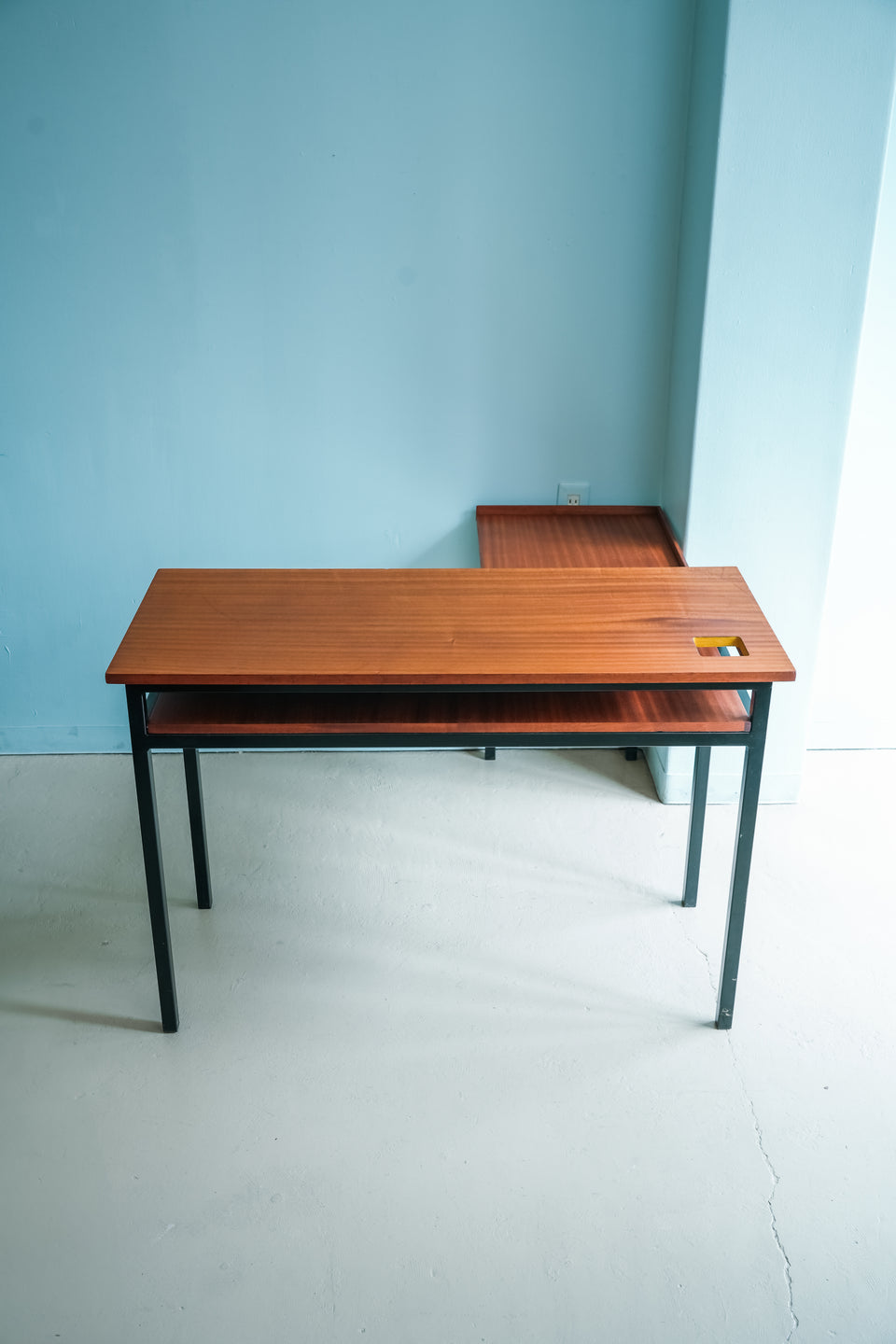 Euro Midcentry Vintage L-shape Desk/ヨーロッパヴィンテージ デスク ミッドセンチュリー