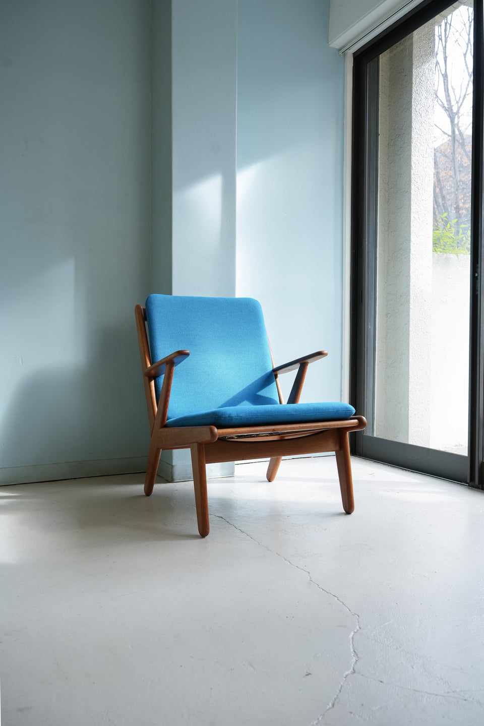 FDB Møbler Poul M. Volther Easy Chair J53/FDBモブラー ポール・M・ヴォルタ イージーチェア 1Pソファ オーク材 北欧家具