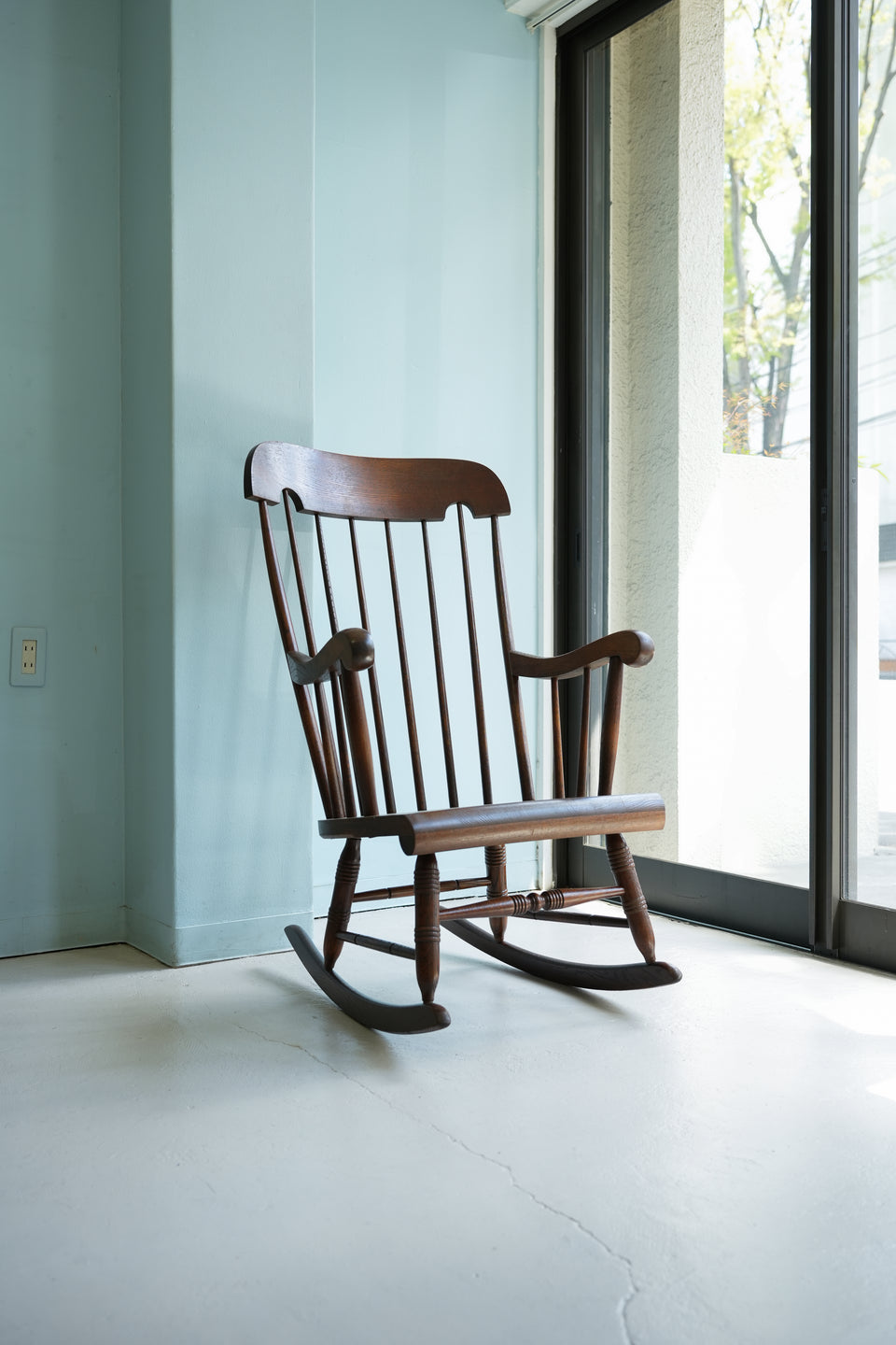 HIDA Rocking Chair Japanese Modern/飛騨産業 ロッキングチェア 穂高 キツツキマーク