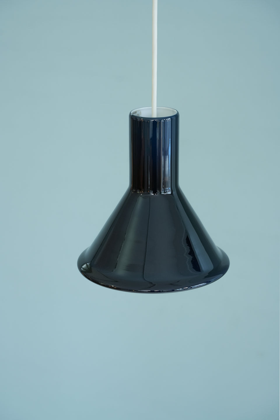 Holmegaard Pendant P&T Mini Blue Michael Bang/ホルムガード ペンダントライト ブルー ミニ 照明 デンマークヴィンテージ