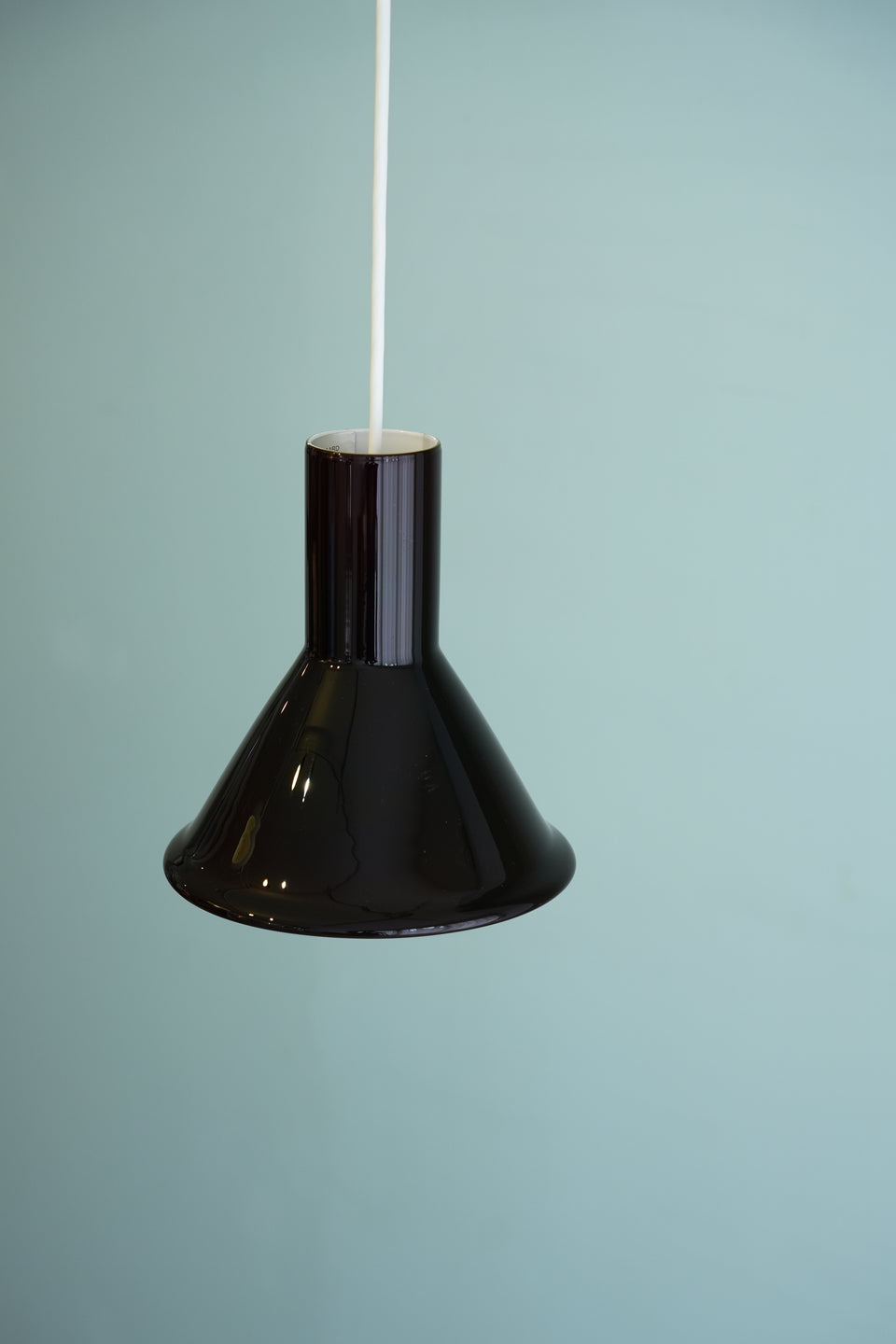 Holmegaard P&T Small Pendant Aubergine Danish Vintage/ホルムガード ペンダントライト オーベルジーヌ デンマークヴィンテージ